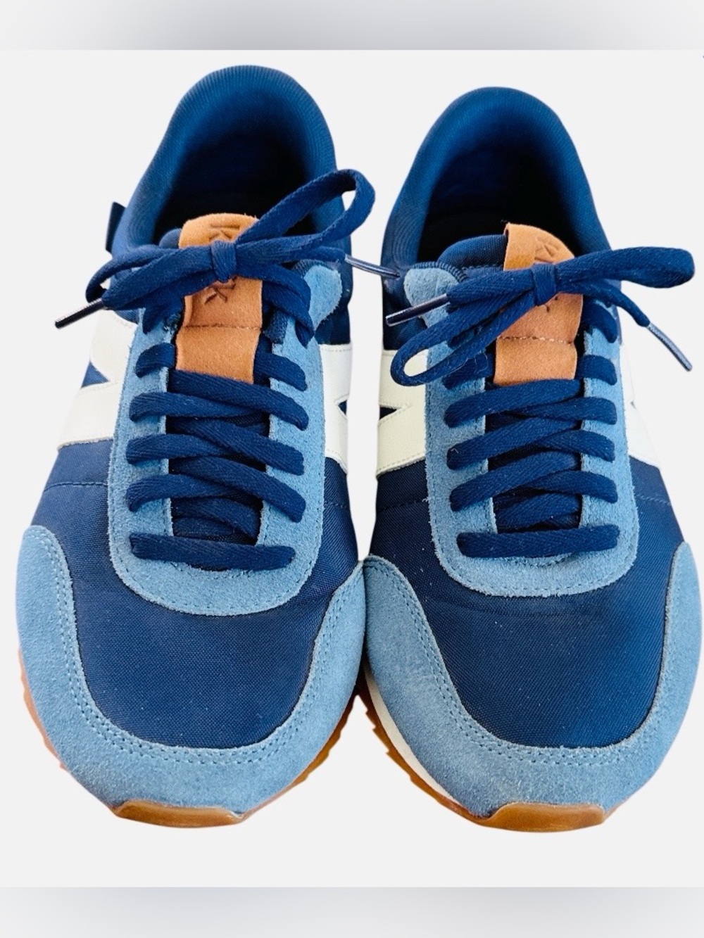 KIZIK- BLUE & CREAM retro tennis shoes